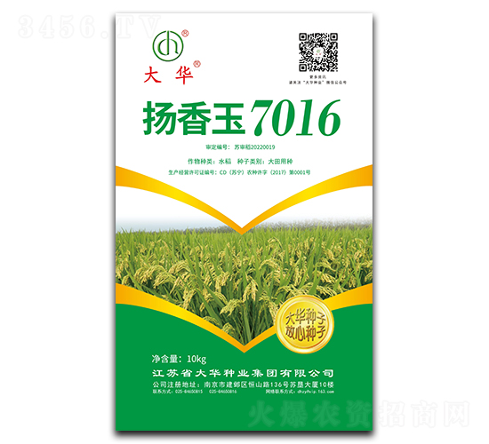 揚香玉7016-水稻種子-大華種業(yè)