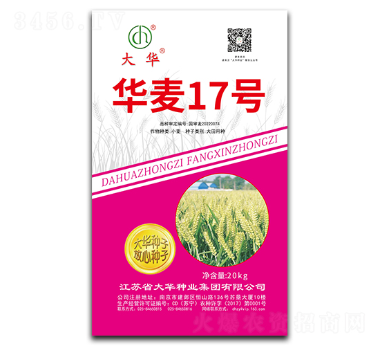 華麥17號(hào)-小麥種子-大華種業(yè)