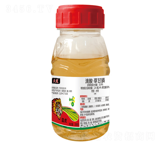 32.4%滴酸·草甘膦水劑-火道-藍虎-勇冠喬迪