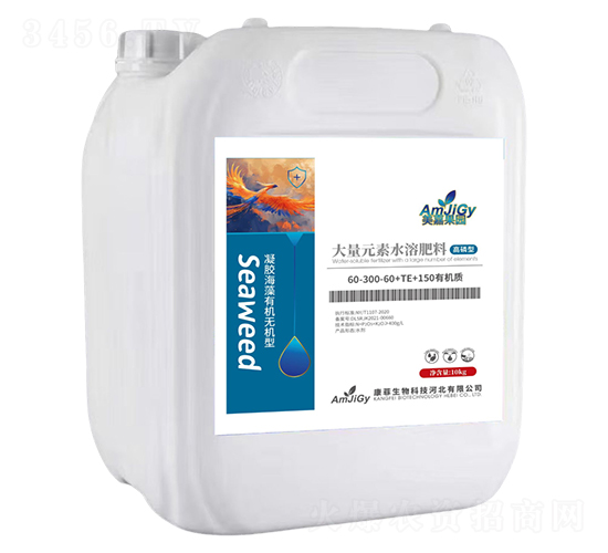 高磷型大量元素水溶肥料60-300-60+TE+150有機質(zhì)-美嘉果園-康菲生物