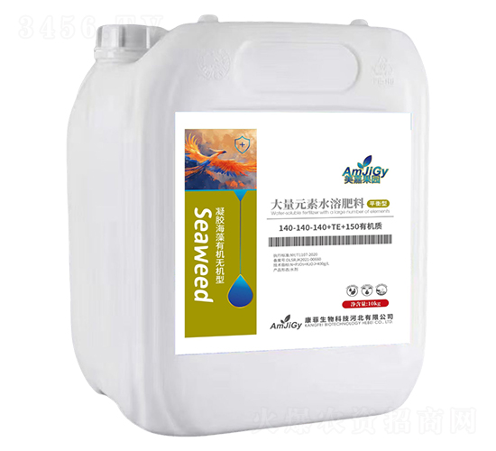 平衡型大量元素水溶肥料140-140-140+TE+150有機質-美嘉果園-康菲生物