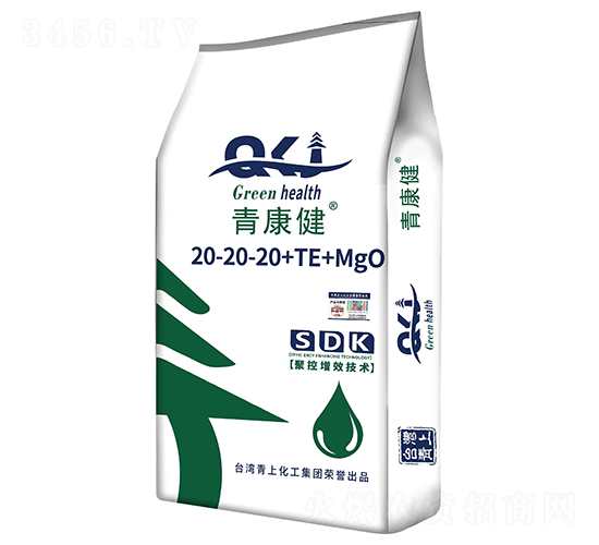 青康健大量元素水溶肥料20-20-20+TE+MgO-臺灣青上