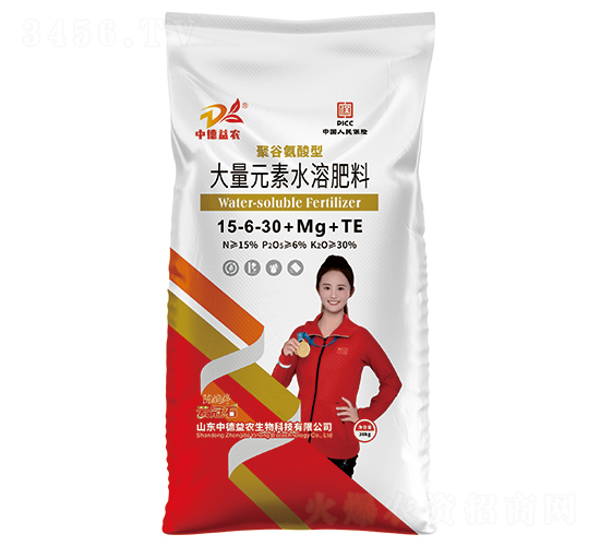 �۹Ȱ����ʹ���Ԫ��ˮ�ܷ���15-6-30+Mg+TE-�ƹ�ʯ-�е����r(n��ng)