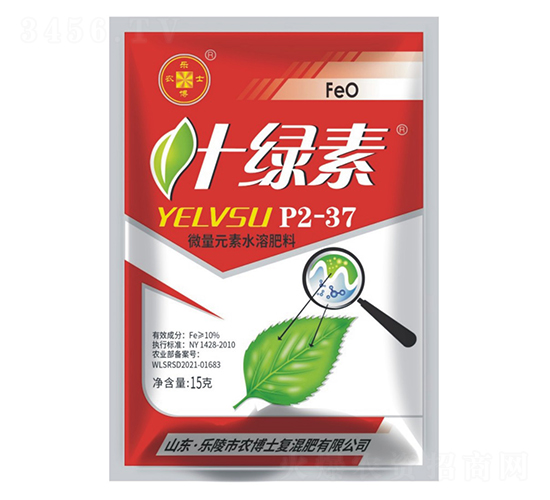 15克微量元素水溶肥料-葉綠素-樂(lè)農(nóng)博士