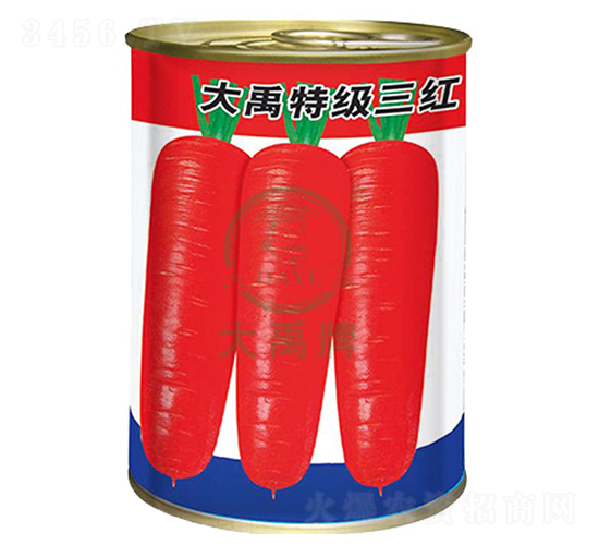 大禹特級(jí)三紅胡蘿卜種子-大禹種業(yè)