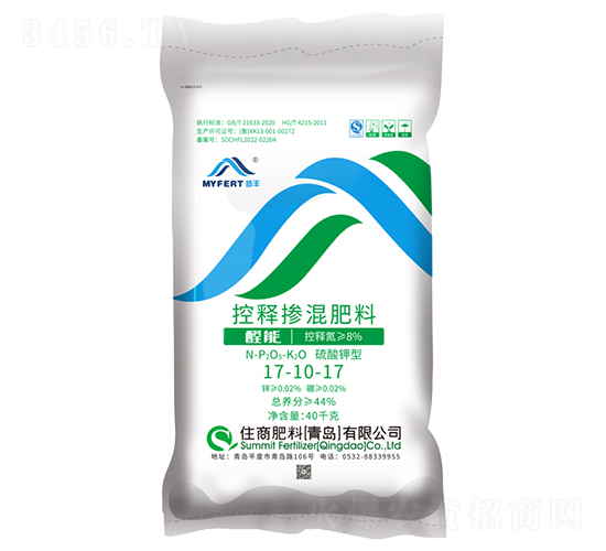 夢豐控釋摻混肥17-10-17-住商肥料