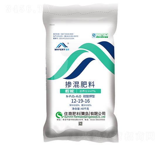 夢(mèng)豐控釋摻混肥12-19-16-住商肥料