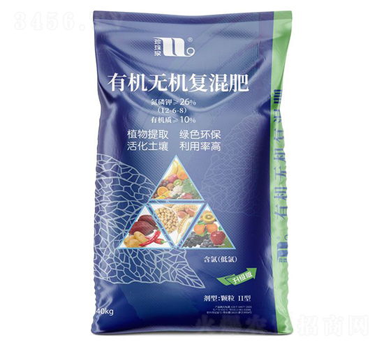 有機無機復(fù)混肥料12-6-8-珍珠泉-華強化工集團