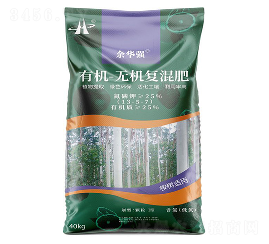 有機(jī)-無機(jī)復(fù)混肥13-5-7-余華強(qiáng)-華強(qiáng)化工集團(tuán)