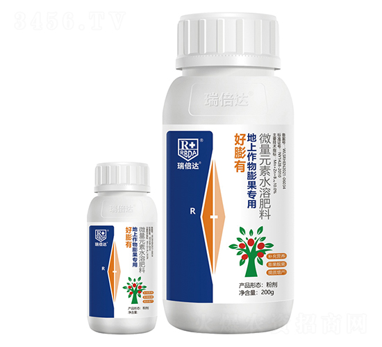 地上作物膨果專用葉面肥-好膨有-瑞倍達