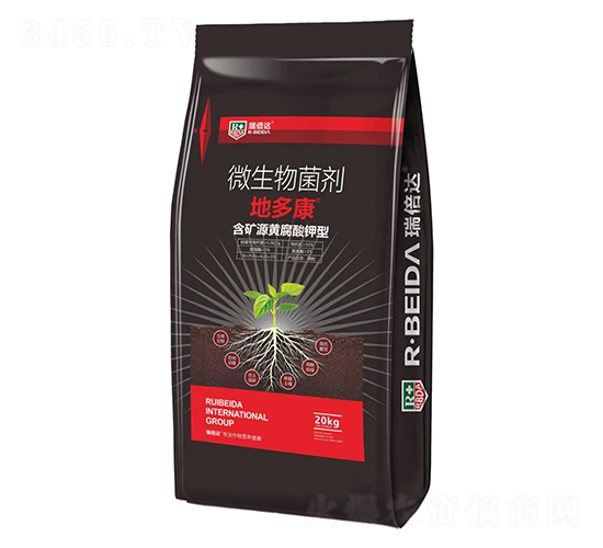 含礦源黃腐酸鉀行微生物菌劑-地多康-瑞倍達(dá)