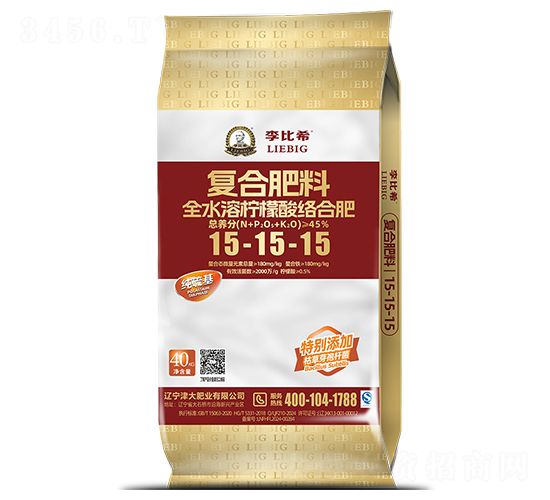 全水溶檸檬酸絡(luò)合肥15-15-15-李比希-津大盛源