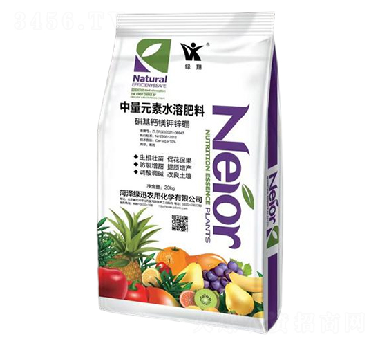 中量元素水溶肥料-硝基鈣鎂硼鋅錳-綠迅農(nóng)用化學(xué)