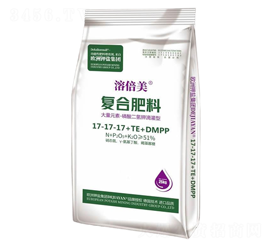 磷酸二氫鉀滴灌型大量元素復合肥料17-17-17+TE+DMPP-溶倍美-德鉀鹽國際