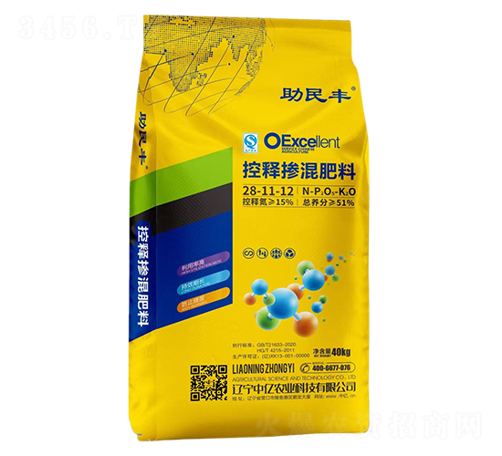 控釋摻混肥料28-11-12-助民豐-中億農(nóng)業(yè)