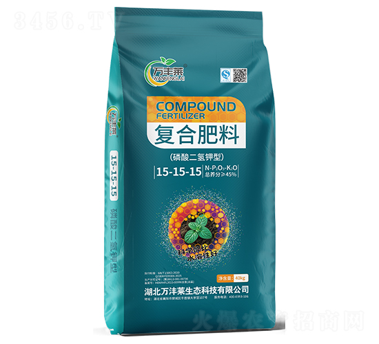磷酸二氫鉀型復(fù)合肥料15-15-15-萬豐萊-頓貝