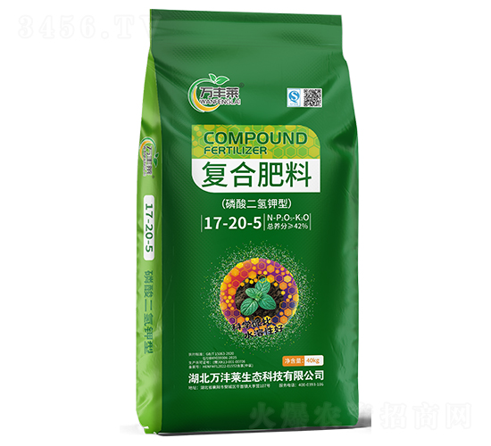 磷酸二氫鉀型復(fù)合肥料17-20-5-萬(wàn)豐萊-頓貝