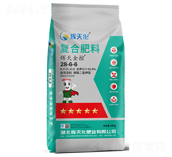 輝天全控復(fù)合肥料28-6-6-輝天化-頓貝