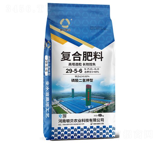 高塔造粒長效控失復(fù)合肥料29-5-6-頓貝肥業(yè)