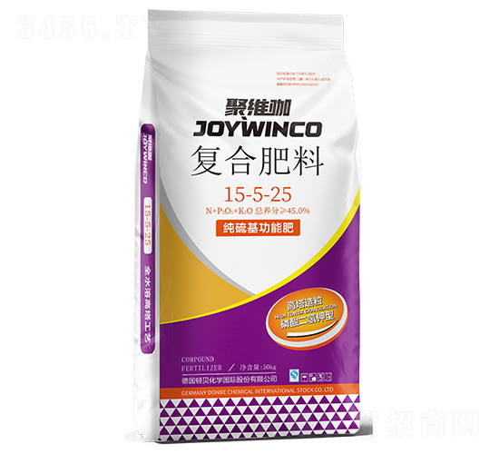 聚維咖復(fù)合肥料15-5-25-頓貝肥業(yè)