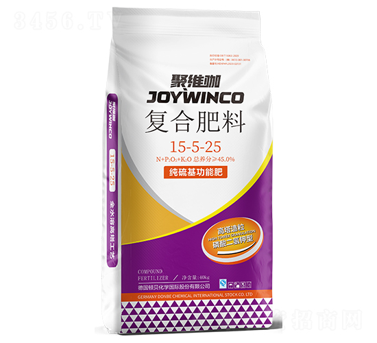 40kg聚維咖復合肥料15-5-25-頓貝肥業(yè)