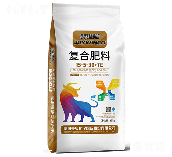 聚維咖復(fù)合肥料15-5-30+TE-頓貝肥業(yè)
