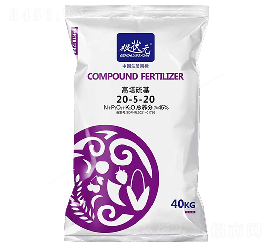 高塔硫基復合肥料20-5-20-根狀元-金網(wǎng)聯(lián)