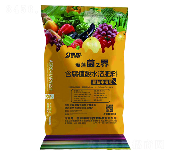 含腐植酸水溶肥料-海藻菌之界-中德益農(nóng)