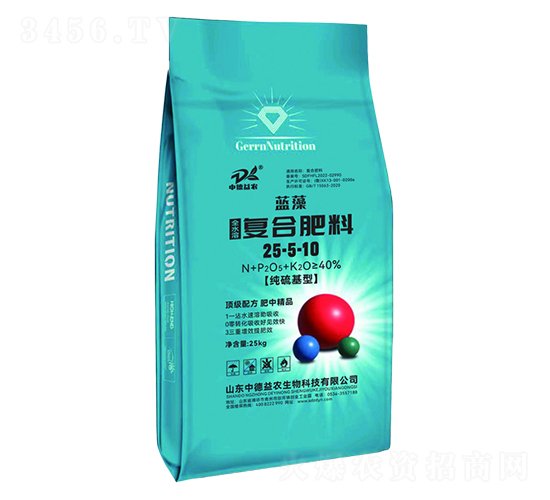 純硫基型復(fù)合肥料25-5-10-藍藻-中德益農(nóng)