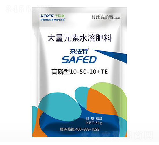 �ɷ��ش���Ԫ��ˮ�ܷʸ�����10-50-10+TE-����ʩ