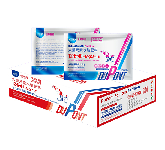 高鉀膨果型大量元素水溶肥料12-6-40+MgO+TE-杜邦