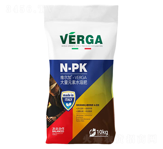 大量元素水溶肥料20-20-20+TE-維爾加-萃森元