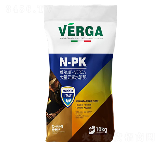 大量元素水溶肥料12-40-5+TE-維爾加-萃森元