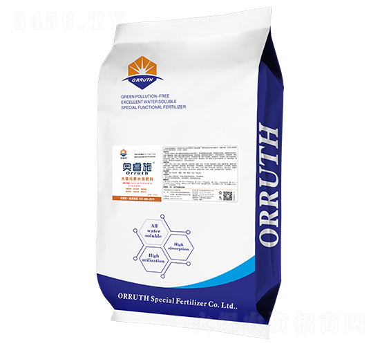 大量元素水溶肥料18-18-18+TE-奧睿施