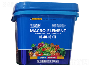 大量元素水溶肥料10-40-10+TE-農夫喜潤-季季旺