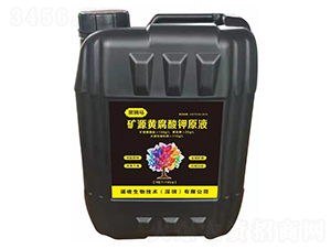 礦源黃腐酸鉀原液-黑獅馬-諾收生物