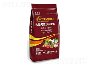 大量元素水溶肥料10-15-25-根四方-美盛嘉吉