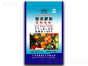 果樹專用復混肥料17-6-25-湛嘉威
