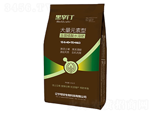 大量元素型含腐植酸水溶肥12-6-40+TE+HA3-黑掌門-幫好生物
