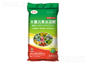 氯基型大量元素水溶肥6-30-24+TE-豐益肥業(yè)