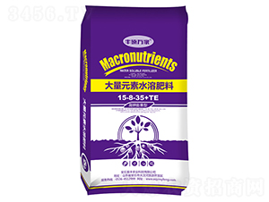 高鉀膨果型大量元素水溶肥料15-8-35+TE-豐碩萬家-盈豐農(nóng)業(yè)