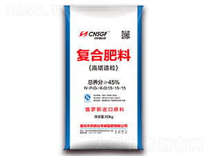 高塔造粒復(fù)合肥料15-15-15-中農(nóng)施谷豐