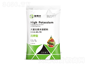 高鉀型大量元素水溶肥料13-6-40+TE-施易豐