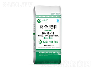 40kg高塔造粒復(fù)合肥料26-12-12-中億農(nóng)
