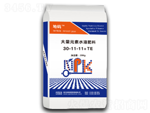 地碼大量元素水溶肥料30-11-11+TE-普德頌