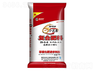 6個(gè)元素復(fù)合肥料29-5-6（50kg）-施可豐