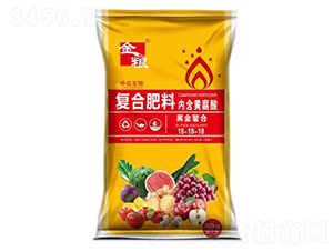 40kg含黃腐酸復(fù)合肥料18-18-18-豐源生物