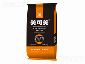 氨化高活性腐殖酸5G長效復合肥料18-18-18-美可美