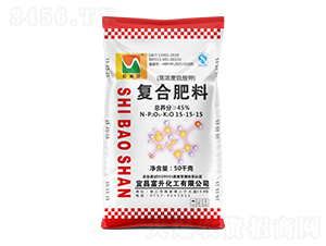 50kg高濃度多元硫基復(fù)合肥料（小顆粒）15-15-15-石寶山-富升化工