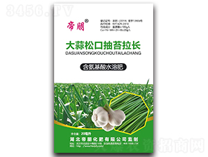 大蒜抽薹拉長(zhǎng)劑含氨基酸水溶肥料-帝朋-楓潤(rùn)農(nóng)業(yè)